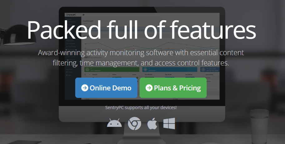 Key Features SentryPC