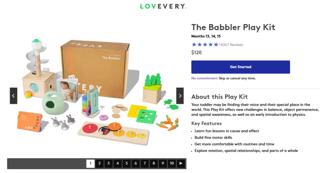 Age-Specific Play Kits