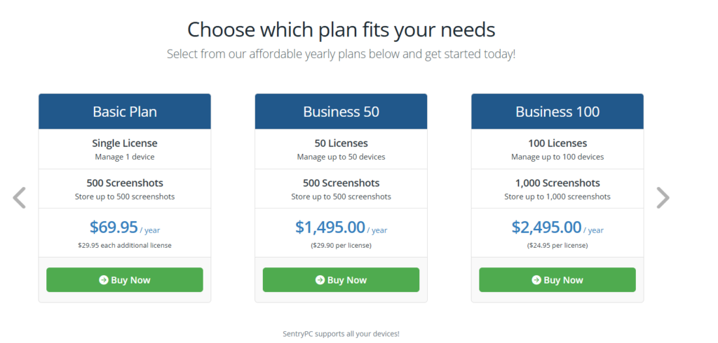 Pricing Plans